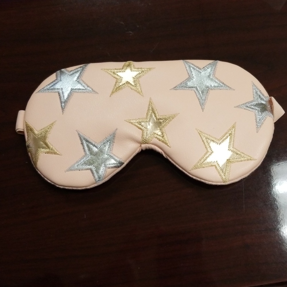 Free People Vegan Leather Eye Mask